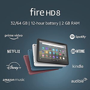 Prime Members: Fire Tablet HD 8, 8 Plus, 10, 10 Plus $45