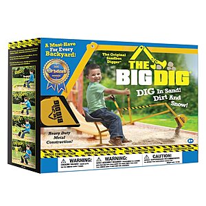 Lowe's: The Big Dig Sandbox Digger Excavator Crane Toy w/ 360° Rotation $20.48