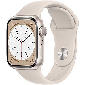 Apple Watch Series 8 GPS 41mm w/ Aluminum Case (Various Colors) $349 + Free Shipping