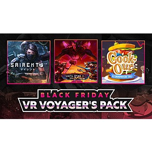 Black Friday VR Voyager's Pack: 11 Steam VR Games for $12: Superhot VR, I Expect You to Die, A Fisherman's Tale, Cook-Out, & More