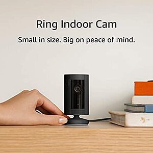 Ring Smart Security Devices: Stick Up Battery Powered Cam $70, Indoor Cam HD $45 & More + Free S/H
