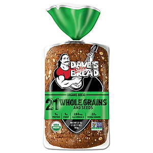 Purchase 3-Count of Participating Dave's Killer Bread, Get $9 Back via PayPal/Venmo Rebate