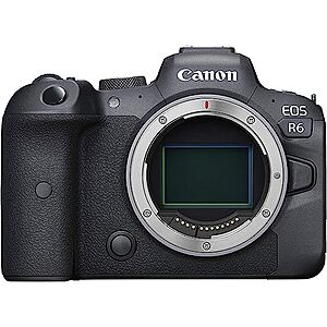 Canon EOS R6 Full-Frame Mirrorless Camera (Body Only) $1600 + Free Shipping