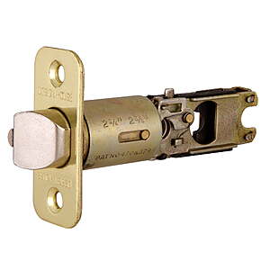 Design House Polished Brass 2-Way Adjustable Entry Latch $2