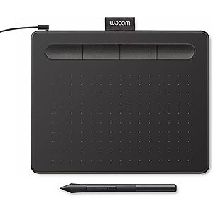 Prime Members Lightning Deal: Wacom Intuos Bluetooth Graphics Drawing Tablets: Small Wired $39.95, Small Wireless $49.95 + Free Shipping