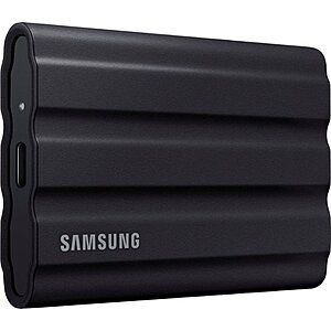 2TB Samsung T7 Shield USB 3.2 Gen 2 External Solid State Drive (Black) $100 + Free Shipping