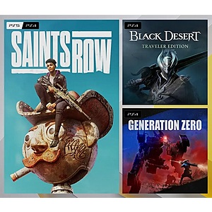 PS+ Members: PS4/PS5 Digital Games: Saints Row (2022), Generation Zero Free & More (Active Subscription Required)