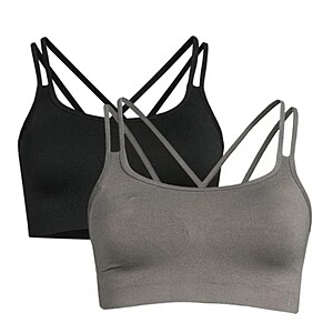 2-Pack Ryka Women's Strappy Back Sports Bras (S) $6.20 & More