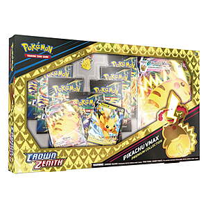 Pokemon Trading Card Games: Crown Zenith Special Collection Pikachu VMAX Box Set $25
