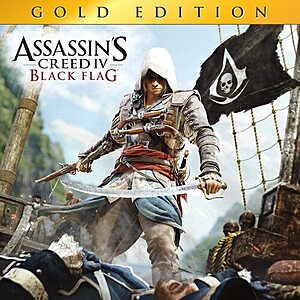 Assassin's Creed PC Digital Download: Black Flag Gold Edition $12, Origins $9, Freedom Cry $6, Origins The Hidden Ones DLC $3 & More