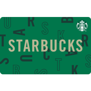 $10 Starbucks eGift Card for $7.50