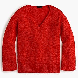 J.Crew: Extra 40% Off Sale Items: Women's Flared Sleeve Swing Sweater  $12 & More