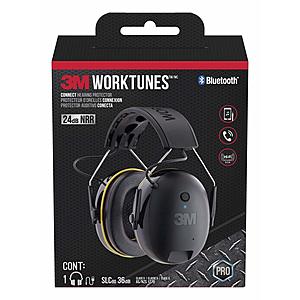 3M WorkTunes Connect Hearing Protector w/ Bluetooth Technology $35.55 + Free Store Pickup