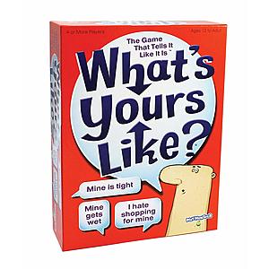 What's Yours Like? Party Game for $6.49 + Free Shipping.