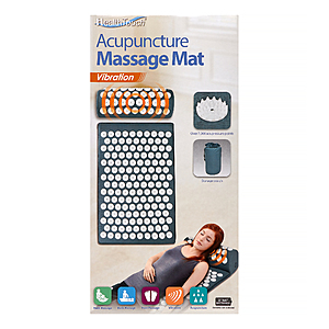 Acupuncture Massager Yoga Mat and Pillow Set with Carrying Case $14.88 + Free store pickup at Walmart