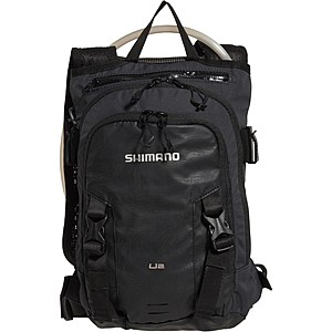 Shimano Unzen Hydration Backpack: 6L $35, 2L $25 & More + Free S&H