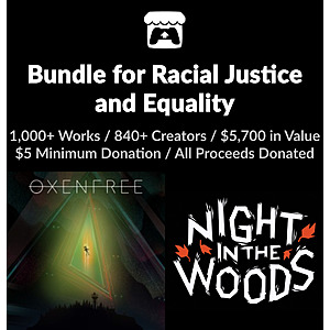 PC Digital 1659-Game Bundle: Oxenfree, Night in the Woods, OneShot & More $5