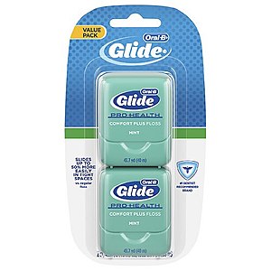 6-Pack Oral-B Glide Pro-Health Dental Floss $6 + Free Store Pickup