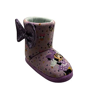 Disney Minnie Mouse & Daisy Duck Pals Cozy Bootie Slippers (Toddler Girls) $5 & More + Free S&H on $35+