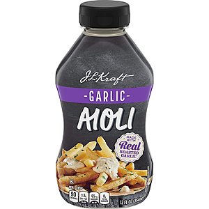12-Oz Kraft Mayo Chipotle Aioli (Garlic) $1.90 w/ Subscribe & Save