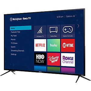 Westinghouse 65-Inch Class Smart 4K UHD TV with HDR Roku TV WR65UX4019 for $399.99 + Free Delivery @ Best Buy