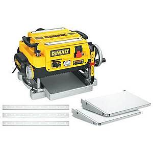 DeWALT DW735X 13-Inch Two-Speed Woodworking Thickness Planer + Tables & Knives (+tax, free shipping) $466.64