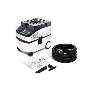 Festool Recon Refurbished Tools Sale: CLEANTEC CT 15 E HEPA Dust Extractor $335.20 & More + Free S/H