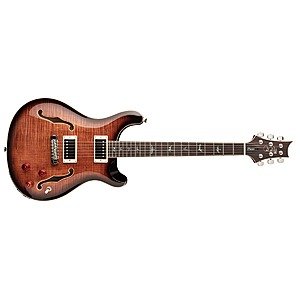 PRS SE Hollowbody II Piezo Electric Guitar (Black Gold Burst) (Backorder) $869.72