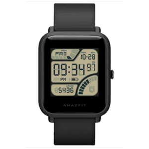 Xiaomi Huami AMAZFIT Bip Lite Version Smart Watch - BLACK INTERNATIONAL VERSION - $45