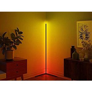 Lamp Depot Minimalist LED Corner Floor Lamp $72