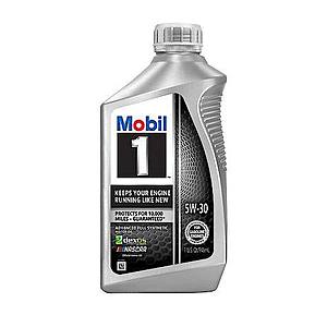 Buy One, Get One 50% Off Select Mobil 1 Motor Oil Quarts + Free Store Pickup