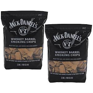 2-pack - Jack Daniel's Tennessee Whiskey Barrel Smoking Oak Wood Chips, 180 Cubic Inches $12.99 + Free Shipping