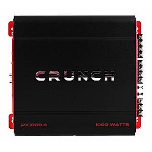 Crunch 4 Channel 1000 Watt Amp A/B Class Car Stereo Amplifier | PX-1000.4 - $52 + Free Shipping