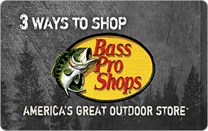 Buy a $100 Bass Pro Shop Gift Card, get a $20 Door Dash Gift Card Free. Promo Code BASS1120
