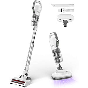 APOSEN Cordless Vacuum Cleaner, 4 in 1 Stick Vacuum Cleaner, 21000Pa Strong Suction with Brushless Motor Multi-Attachments Extension Wand Ultra-Quiet H21S $86.99 + Free Shipping