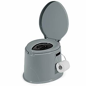 Costway Portable Travel Toilet with Paper Holder for Indoor Outdoor - $39.95 + Free Shipping