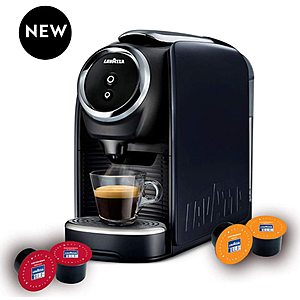 Lavazza BLUE Single Serve Classy Mini Espresso Machine LB 300 + 100 FREE Caps for $139.30 + FREE Shipping