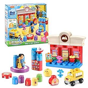 42-Pc LeapFrog LeapBuilders Blue's Clues & You! Blue's 123 School $13.75 + Free Shipping w/ Amazon Prime or Orders $25+