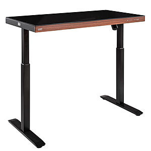 Sam's Club Members: Seville Classics AirLift 48" Tempered Glass Electric Sit-Stand Desk $250 + Free Shipping
