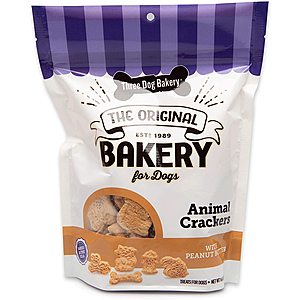 13-Oz Three Dog Bakery Animal Crackers w/ Peanut Butter Dog Treats $3.75 + Free Shipping w/ Amazon Prime or Orders $25+