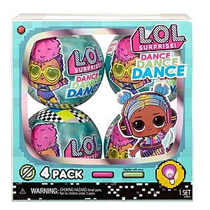 Target Circle Members: 4-Pack L.O.L. Surprise! Dance Dance Dance Dolls $16.10, L.O.L. Surprise! 3-in-1 Party Cruiser $16.70 + Free Store Pickup