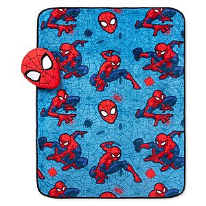 2-Piece Spider-Man Kids' Nogginz Set (50" x 40" Blanket & 12" Pillow), 90" x 60" Star Wars TicTacToe Blanket w/ Game Pieces & More 3 for $30 ($10 each) + Free Shipping