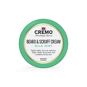 4-Oz Cremo Beard & Scruff Facial Hair Conditioning Cream (Wild Mint) $3.35 w/ Subscribe & Save