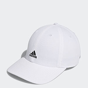 adidas Women's Saturday Hat (White) $7.20, adidas Men's Decision Hat (Black) $9 + Free Shipping