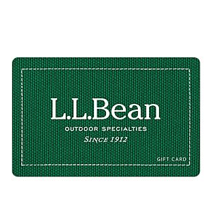 BJs Wholesale Members: $50 L.L. Bean Gift Card for $40 shipped