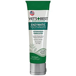 3.5-Oz Vet's Best Enzymatic Dog Toothpaste $2.05 w/ Subscribe & Save