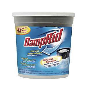 DampRid 10.5 oz No Scent Moisture Absorbent $1.99 at Ace Hardware