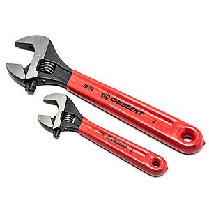Crescent 6 in. and 10 in. Adjustable Wrench Set $14.97