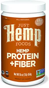 16oz Just Hemp Foods Hemp Protein Powder Plus Fiber $2.05 + Free Store Pickup