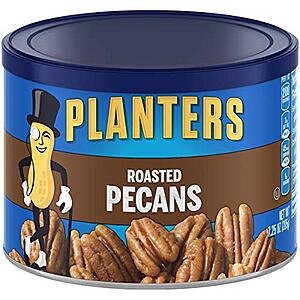 7.25-Oz Planters Pecans (Roasted & Salted) $4.20 & More w/ Subscribe & Save